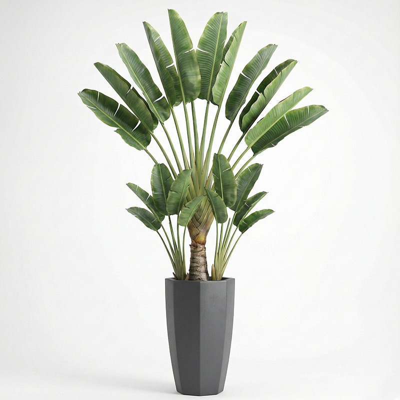 Fiddle Leaf Fig - Ficus Lyrata Artificiel Hautement Réaliste en