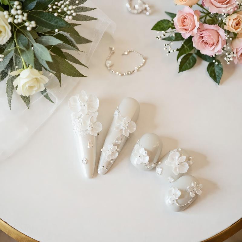 Moule à ongles en silicone 3D, - Orchid Phalaenopsis avis et prix
